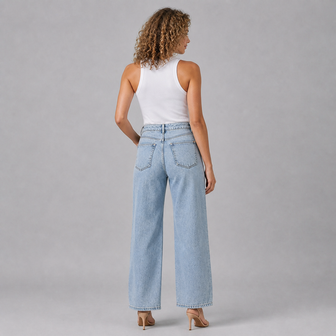 Women’s Wide-Leg Denim Jeans