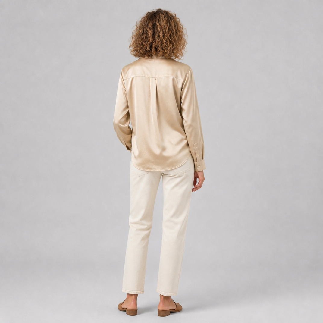 Women’s Button-Down Collared Shirt